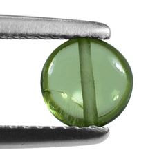 PERIDOT PLAIN BATTI (FULL DRILL) (SI) 6MM 0.93 Cts.