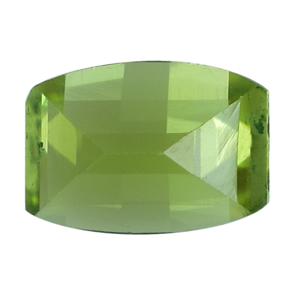 PERIDOT CUT BARREL 7X5MM 1.00 Cts.