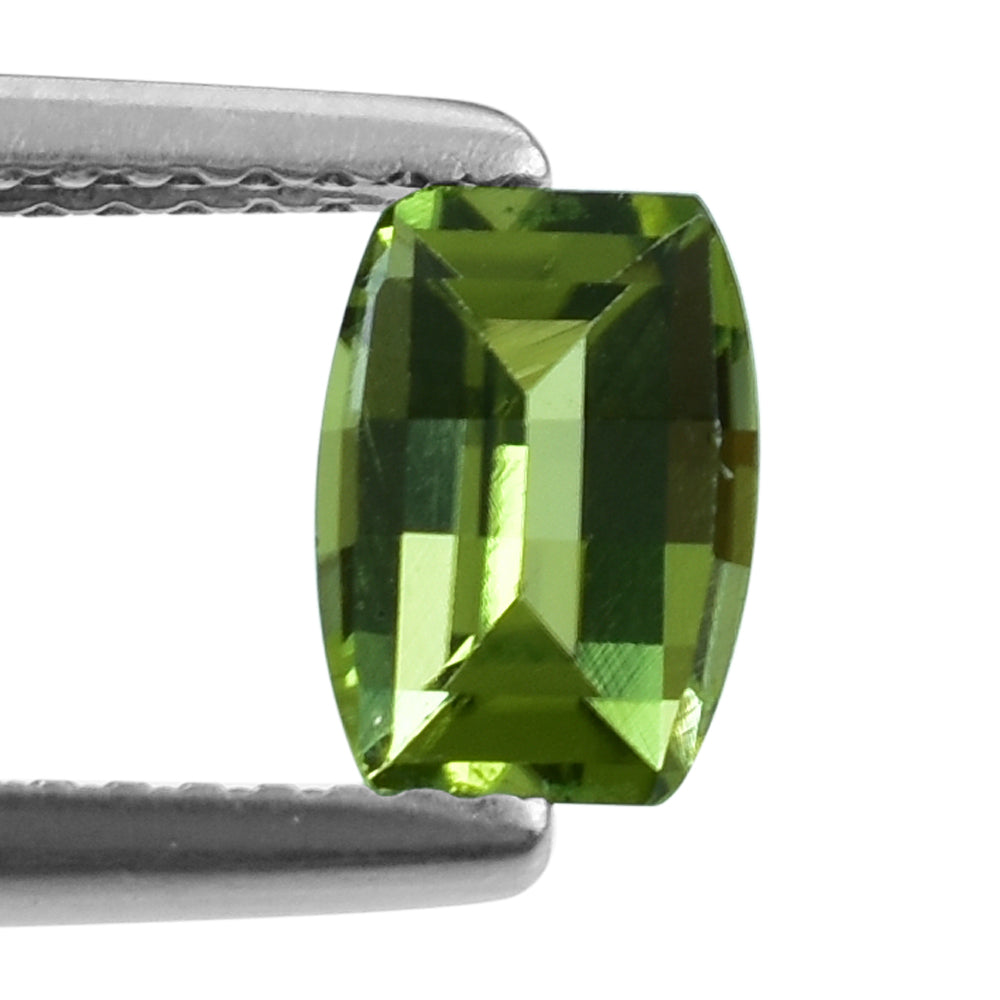 PERIDOT CUT BARREL 7X5MM 1.00 Cts.