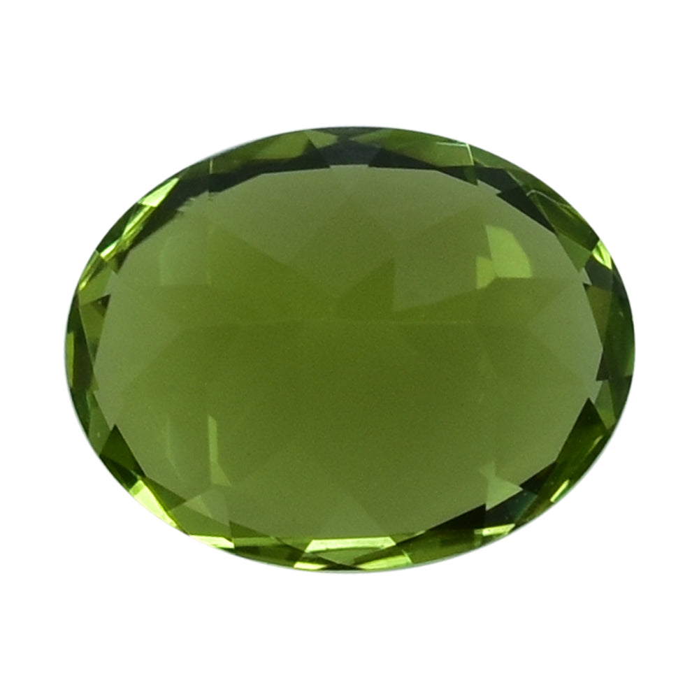 PERIDOT CUT OVAL (SI) 10X8MM 2.43 Cts.
