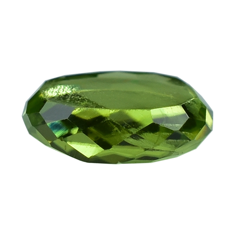 PERIDOT FACETED ROUNDEL PLATES (SI) 8MM 1.67 Cts.