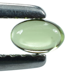 PERIDOT OVAL CAB (CLEAN) 4.50X3MM 0.26 Cts.