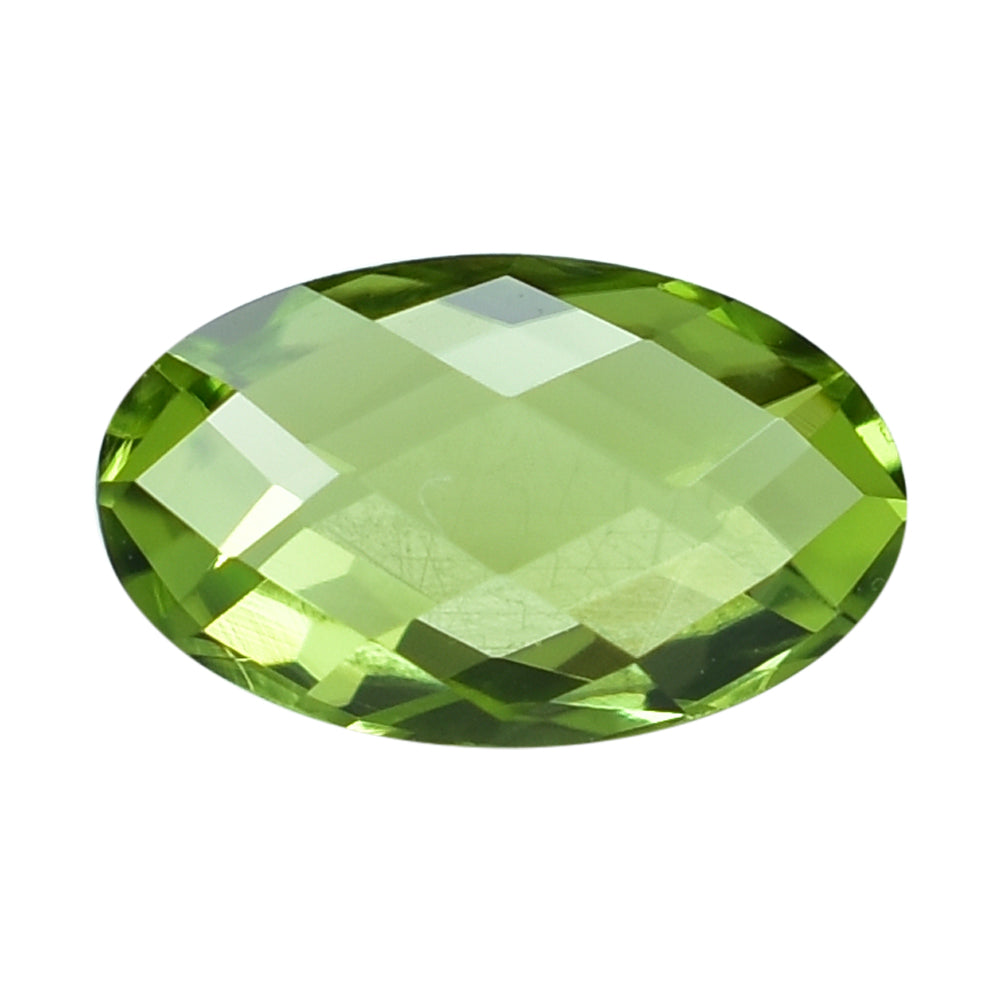 PERIDOT BRIOLETTE OVAL (TOP) 10X6MM 1.90 Cts.