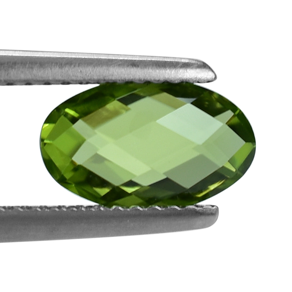 PERIDOT BRIOLETTE OVAL (TOP) 10X6MM 1.90 Cts.