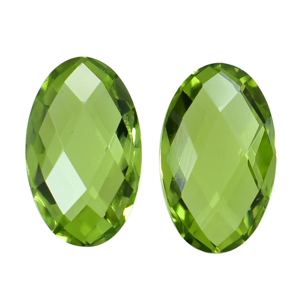 PERIDOT BRIOLETTE OVAL (TOP) 10X6MM 1.90 Cts.