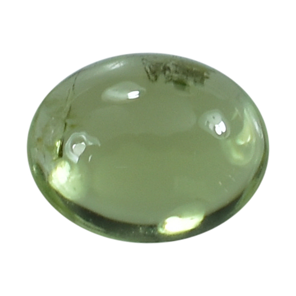 PERIDOT OVAL CAB 5X4MM 0.38 Cts.