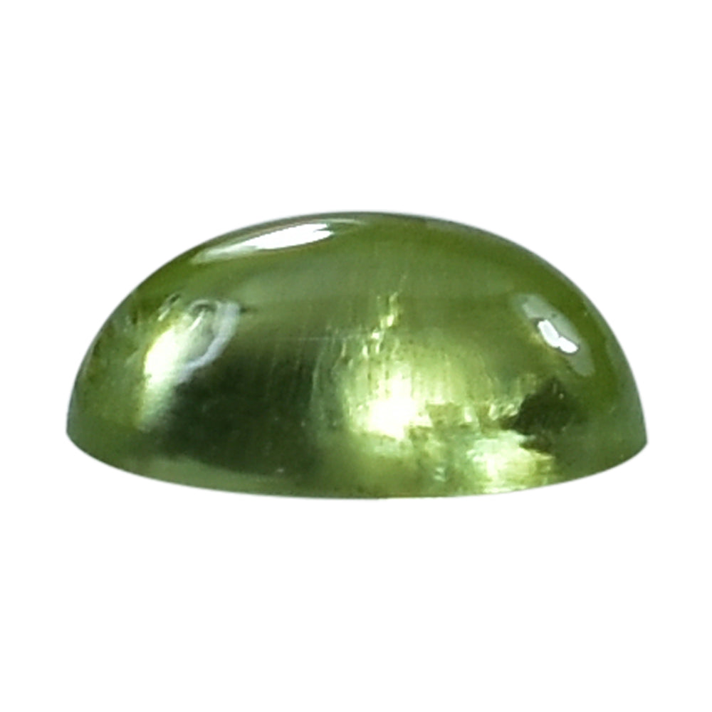 PERIDOT OVAL CAB 5X4MM 0.38 Cts.