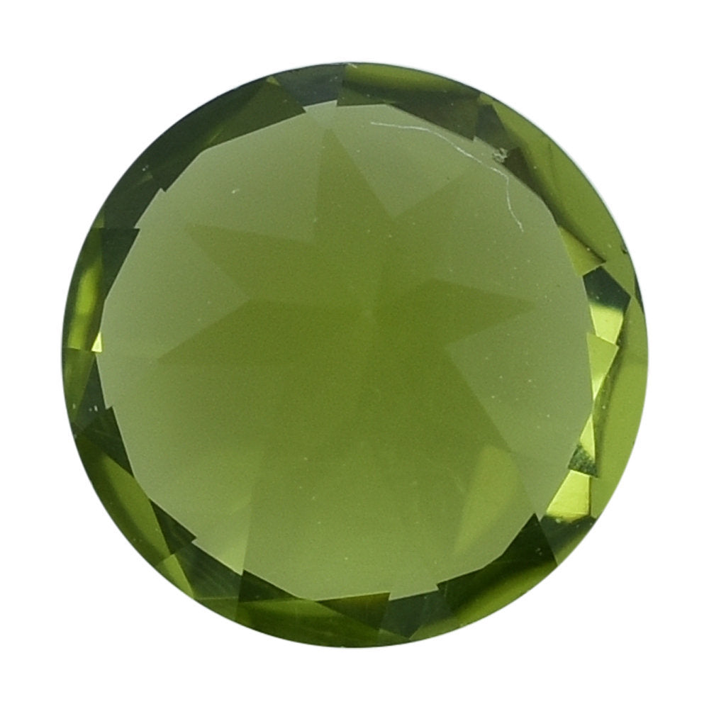 PERIDOT CUT (GREEN/CLEAN) ROUND 6.50X6.50 MM 1.15 Cts.