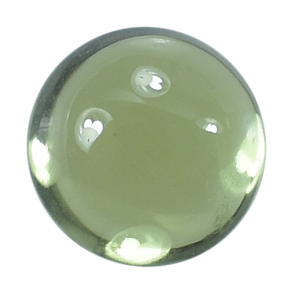 PERIDOT PLAIN CAB (GREEN/CLEAN) ROUND 4.00X4.00 MM 0.32 Cts.