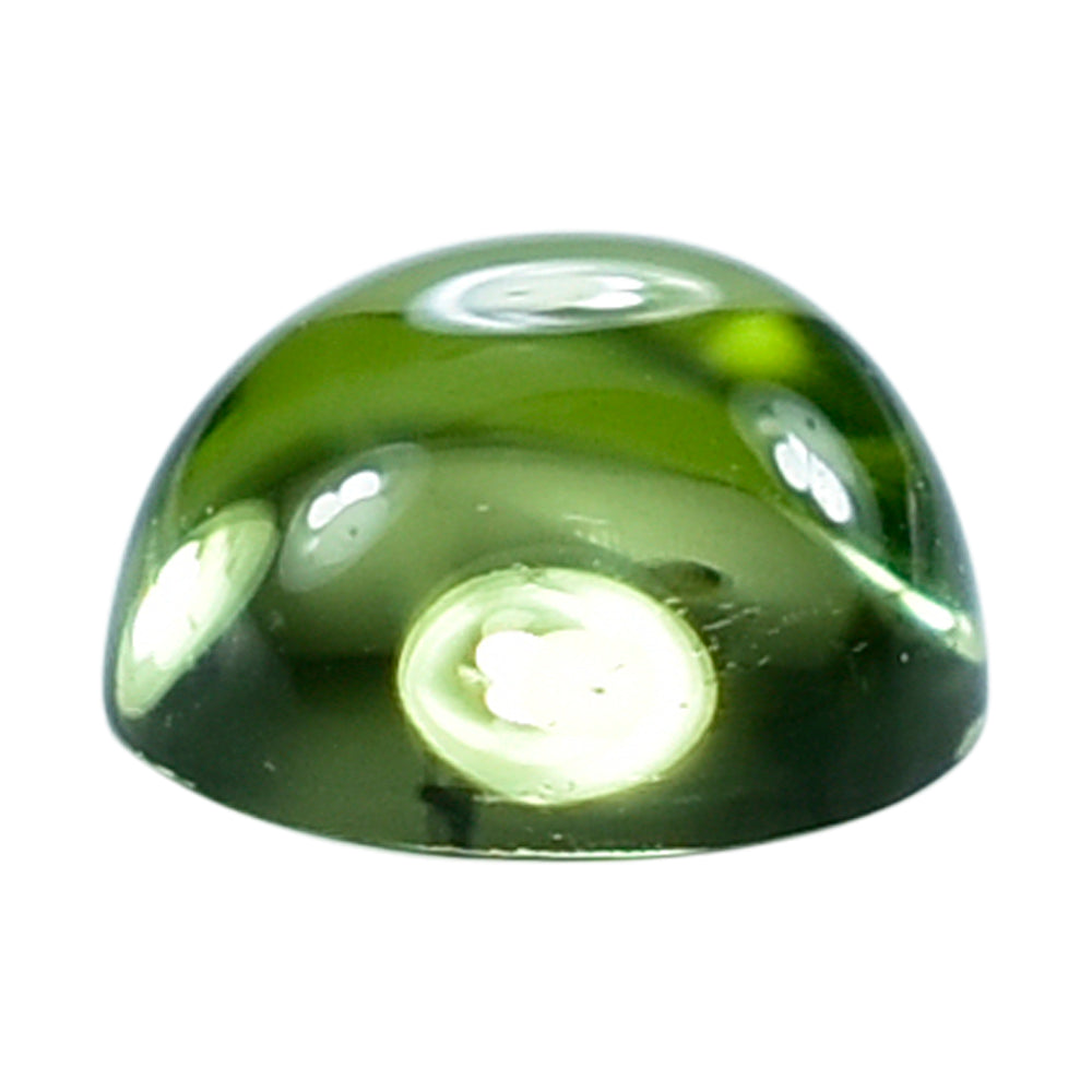 PERIDOT PLAIN CAB (GREEN/CLEAN) ROUND 4.00X4.00 MM 0.32 Cts.