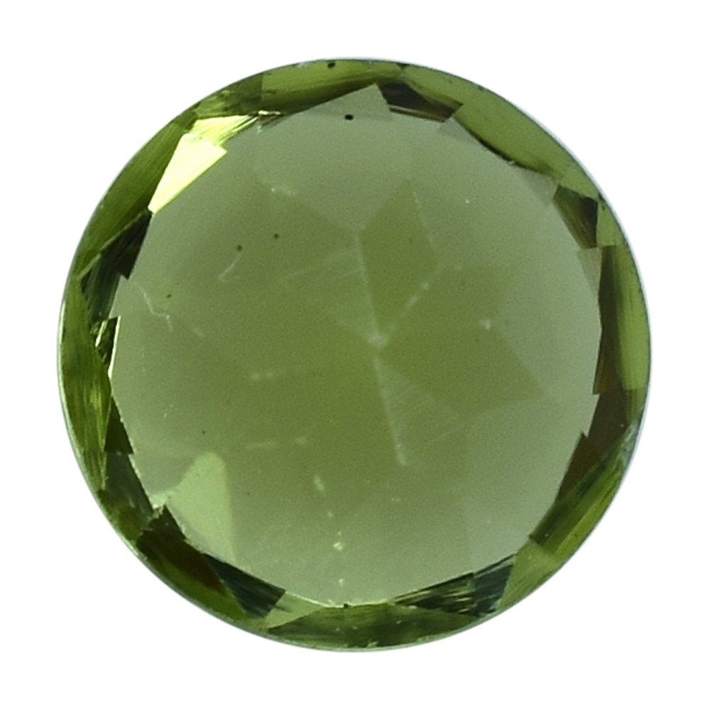 PERIDOT CUT (GREEN/CLEAN) ROUND 5.00X5.00 MM 0.52 Cts.