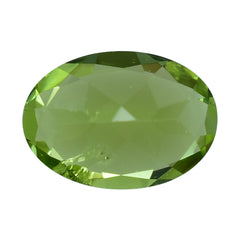 PERIDOT CUT OVAL (GREEN COLOR\SI) 7.00X5.00 MM 0.75 Cts.