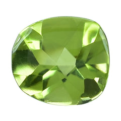 PERIDOT BUFFTOP IRREGULAR CUSHION (TOP) 6.50X6MM 0.87 Cts.