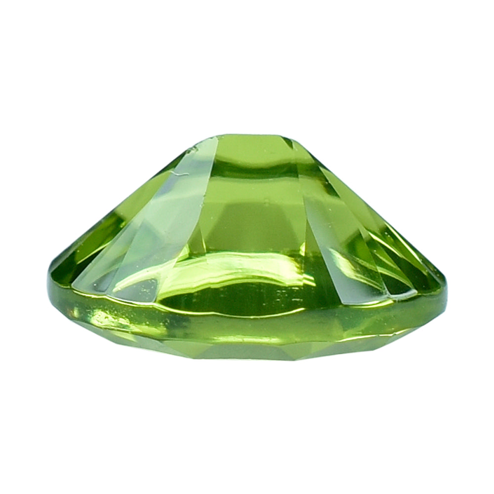 PERIDOT CONCAVE CUT (GREEN/CLEAN) OVAL 8.00X6.00 MM 1.30 Cts.