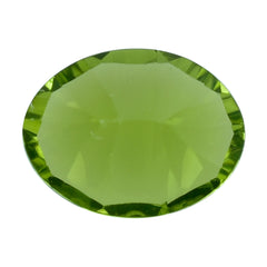 PERIDOT CONCAVE CUT (GREEN/CLEAN) OVAL 8.00X6.00 MM 1.30 Cts.