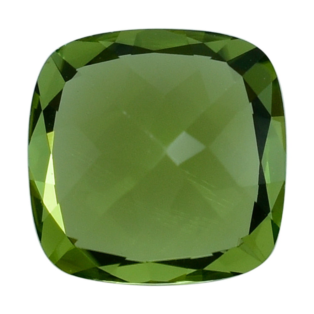 PERIDOT CUT (GREEN/CLEAN) CUSHION 6.00X6.00 MM 0.99 Cts.
