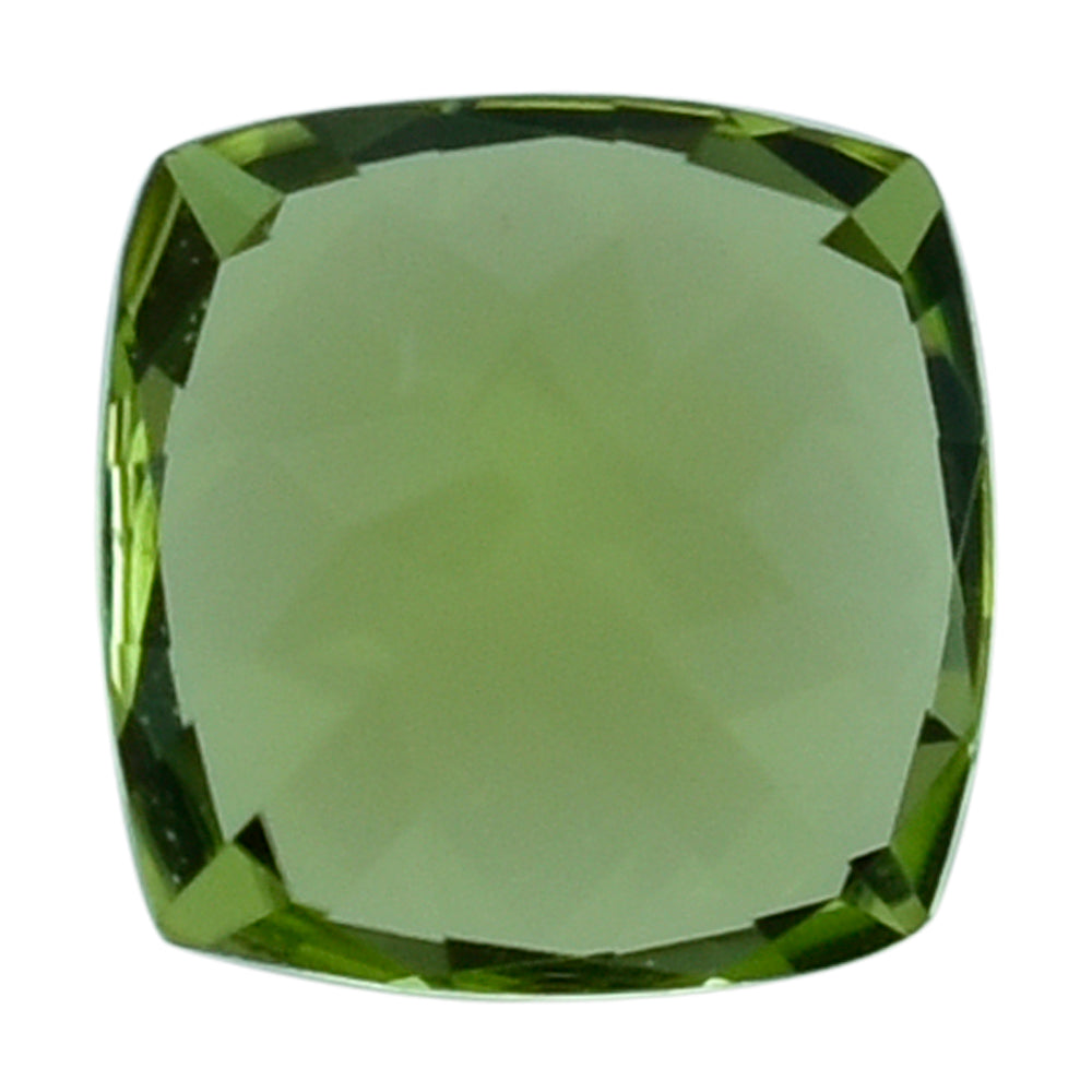 PERIDOT CUT CUSHION (GREEN COLOR\CLEAN) 4.00X4.00 MM 0.35 Cts.