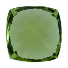 PERIDOT CUT CUSHION (GREEN COLOR\CLEAN) 4.00X4.00 MM 0.35 Cts.