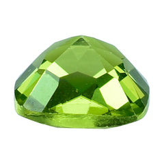 PERIDOT CHECKER CUT (GREEN/CLEAN) CUSHION 8.00X8.00 MM 2.71 Cts.
