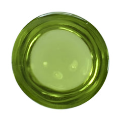 PERIDOT PLAIN CAB (GREEN/CLEAN) ROUND 8.00X8.00 MM 2.63 Cts.