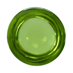 PERIDOT PLAIN CAB (GREEN/CLEAN) ROUND 8.00X8.00 MM 2.63 Cts.