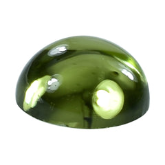 PERIDOT PLAIN CAB (GREEN/CLEAN) ROUND 6.00X6.00 MM 0.90 Cts.