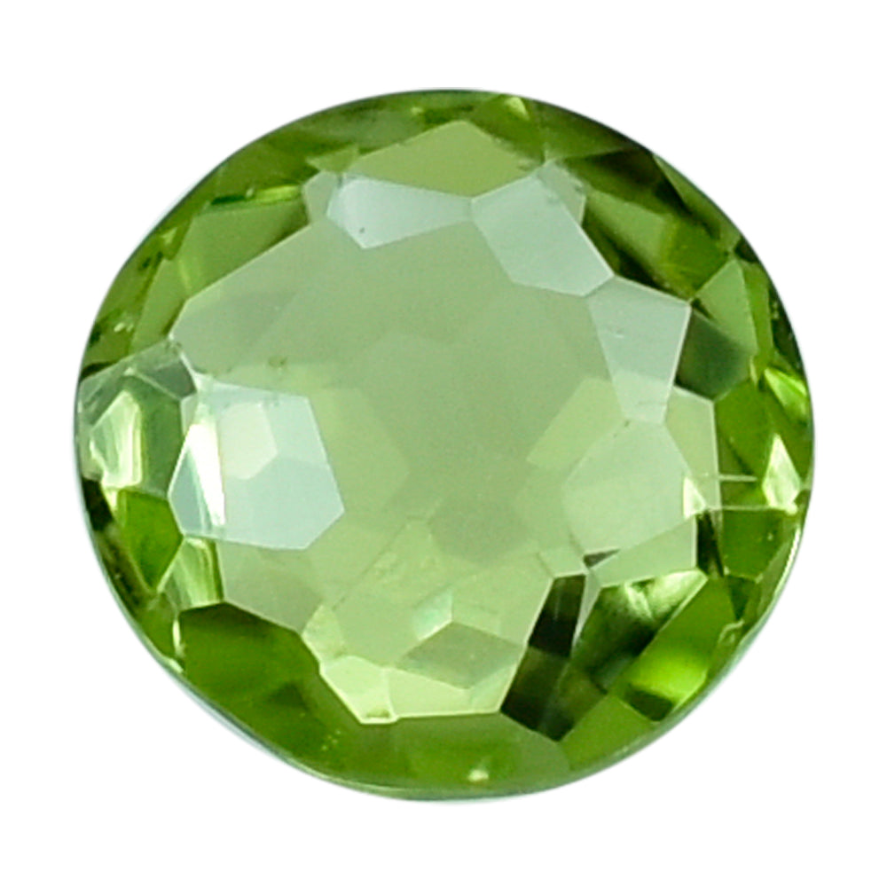 PERIDOT LOLLIPOP (GREEN/CLEAN) ROUND 5.00X5.00 MM 0.54 Cts.
