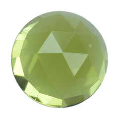 PERIDOT ROSE CUT (GREEN/EYE CLEAN) ROUND 6.00X6.00 MM 0.89 Cts.