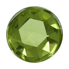 PERIDOT ROSE CUT (GREEN/EYE CLEAN) ROUND 6.00X6.00 MM 0.89 Cts.