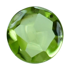 PERIDOT ROSE CUT (GREEN/EYE CLEAN) ROUND 5.00X5.00 MM 0.57 Cts.