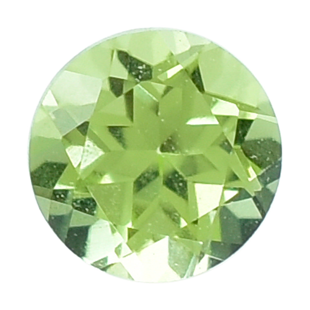 PERIDOT CUT (GREEN/CLEAN) ROUND 3.50X3.50 MM 0.21 Cts.