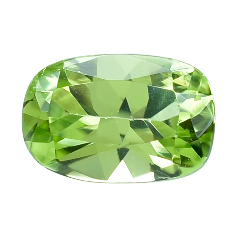PERIDOT CUT (GREEN/CLEAN) CUSHION 6.00X4.00 MM 0.54 Cts.