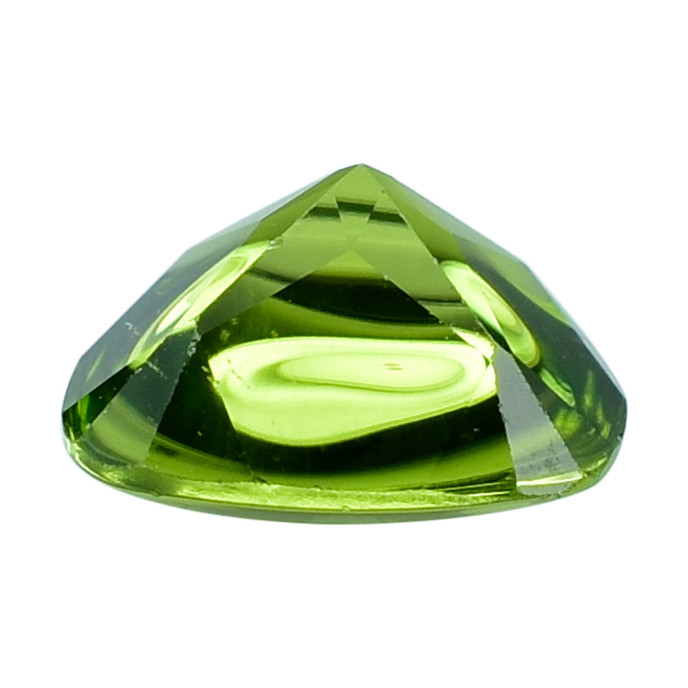 PERIDOT BUFF TOP (GREEN/CLEAN) CUSHION 9.00X9.00 MM 3.21 Cts.