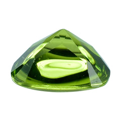 PERIDOT BUFF TOP (GREEN/CLEAN) CUSHION 9.00X9.00 MM 3.21 Cts.