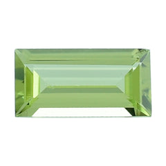 PERIDOT STEP CUT BAGUETTE (GREEN COLOR\CLEAN) 5.00X2.50 MM 0.20 Cts.
