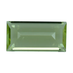 PERIDOT STEP CUT BAGUETTE (GREEN COLOR\CLEAN) 5.00X2.50 MM 0.20 Cts.