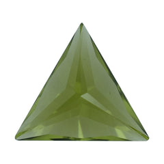 PERIDOT CUT (GREEN/CLEAN) TRIANGLE 6.00X6.00 MM 0.72 Cts.