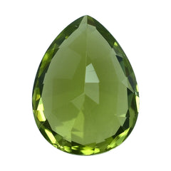 PERIDOT STEP CUT (GREEN/CLEAN) PEAR 8.00X6.00 MM 1.20 Cts.