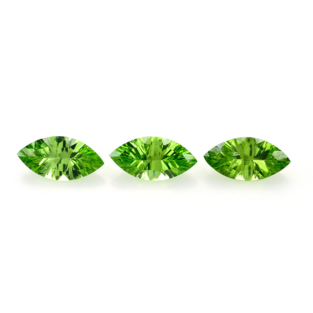 PERIDOT CONCAVE CUT (GREEN/CLEAN) MARQUISE 12.00X6.00 MM 1.72 Cts.