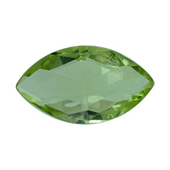 PERIDOT ROSE CUT BRIOLETTE (GREEN/CLEAN) MARQUISE 5.50X3.00 MM 0.28 Cts.