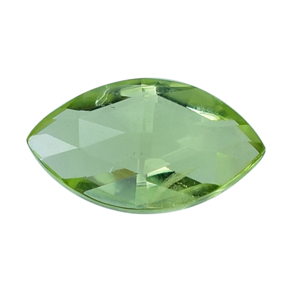 PERIDOT ROSE CUT BRIOLETTE (GREEN/CLEAN) MARQUISE 5.50X3.00 MM 0.28 Cts.