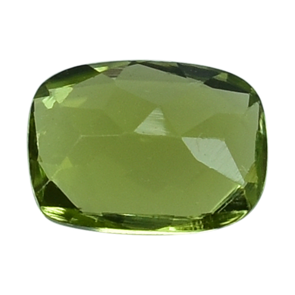 PERIDOT CUT CUSHION (TOP) 7X5MM 1.06 Cts.