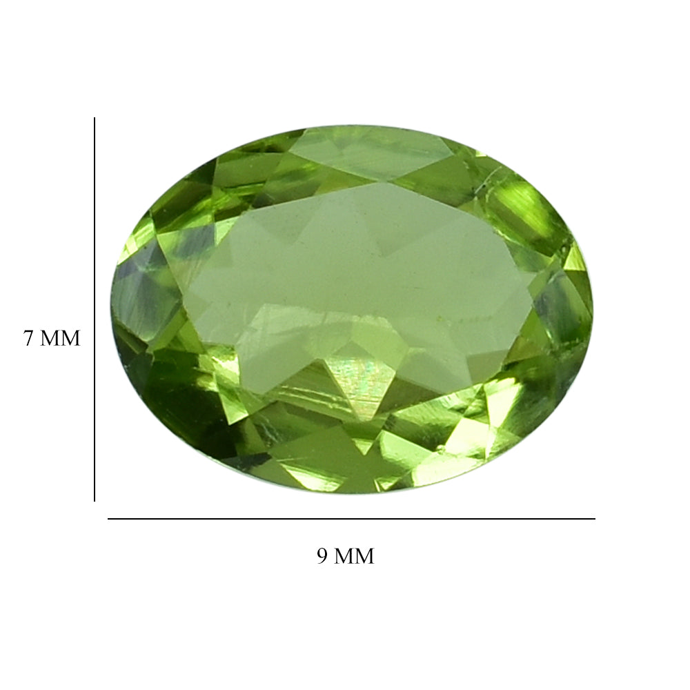 PERIDOT CUT OVAL (SI) 9X7MM 2.04 Cts.