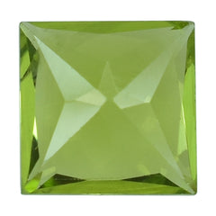 PERIDOT PRINCESS CUT SQUARE (CLEAN) 7.00MM 1.68 Cts.