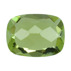 PERIDOT CUT CUSHION (SI) 7X5MM 0.78 Cts.