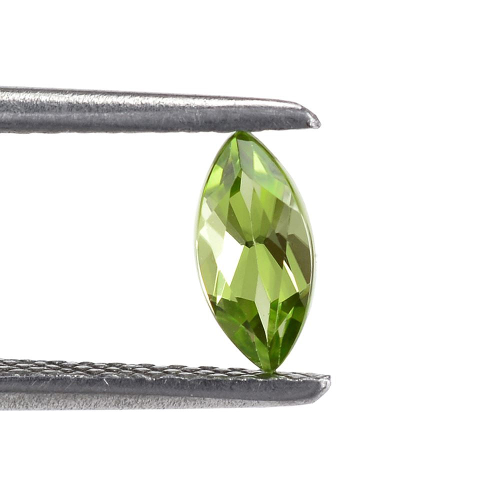 PERIDOT CUT MARQUISE (TOP) 7X3.50MM 0.40 Cts.
