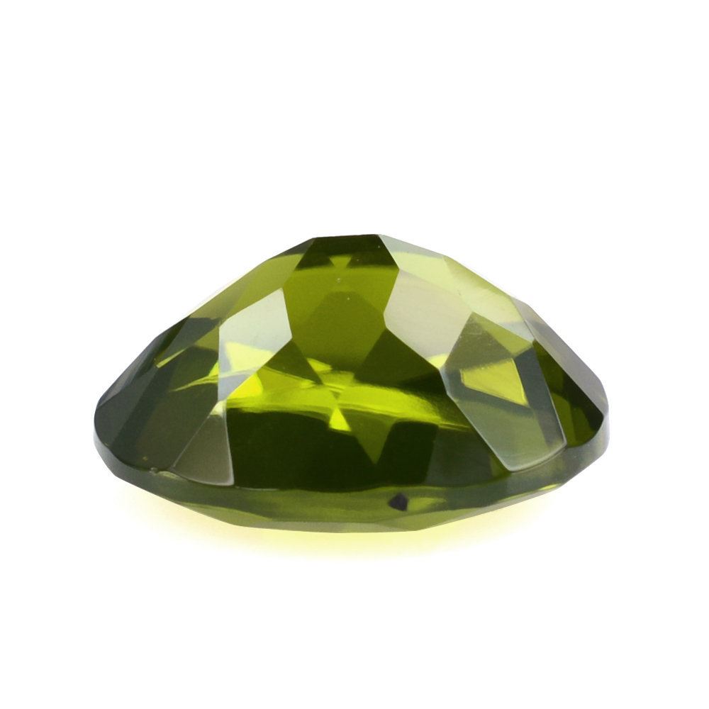 PERIDOT CUT OVAL (OILY) 12X10MM 4.93 Cts.