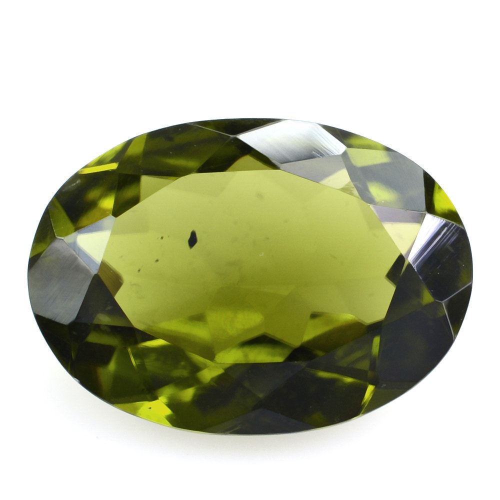 PERIDOT CUT OVAL (OILY) 14X10MM 5 Cts.