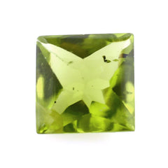 PERIDOT BUFFTOP SQUARE (HI) 8MM 2.50 Cts.