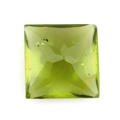PERIDOT BUFFTOP SQUARE (HI) 8MM 2.50 Cts.